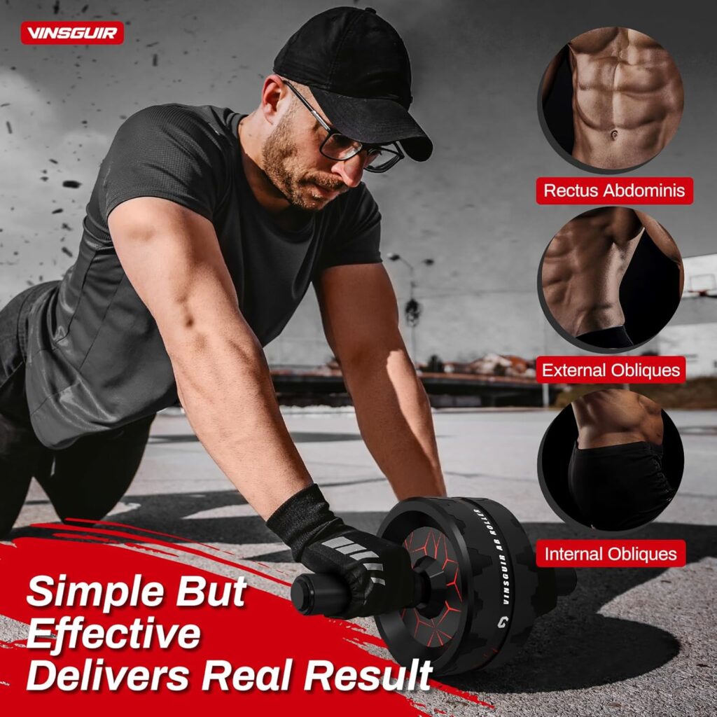 Transform Your Core: VINSGUIR Ab Roller Wheel Review & Ultimate Guide.